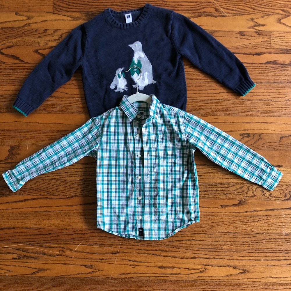 Janie & Jack Plaid shirt